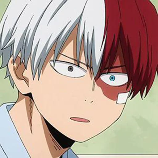 😱 Стикер «Boku no hero» для Telegram