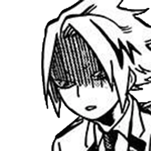 😨 Стикер «Boku no hero» для Telegram