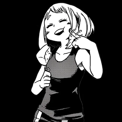 🥰 Стикер «Boku no hero» для Telegram