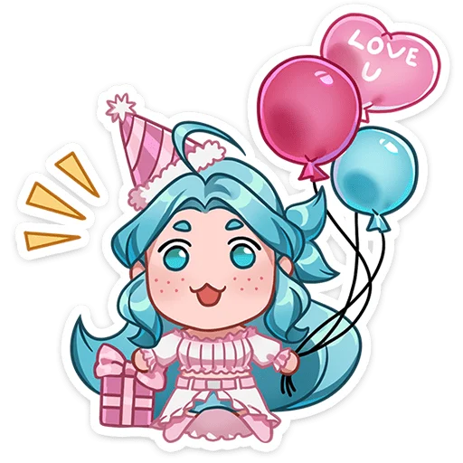 🥳 Стикер «Альма» для Telegram