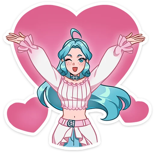 🥰 Стикер «Альма» для Telegram