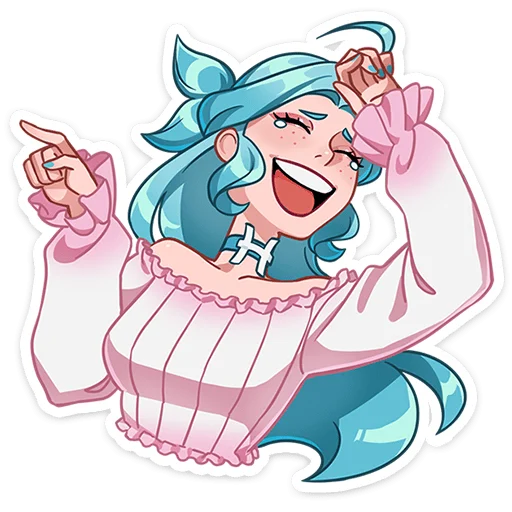 😆 Стикер «Альма» для Telegram