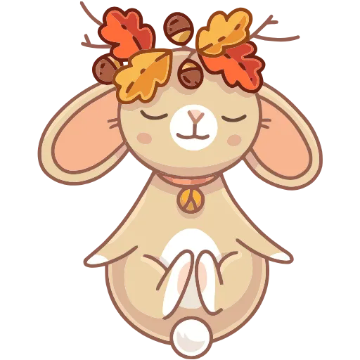 🧘‍♂️ Эмодзи «Миндаль» для Telegram