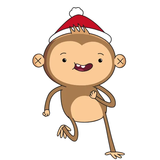 Стикер 4 Aloe Monkey