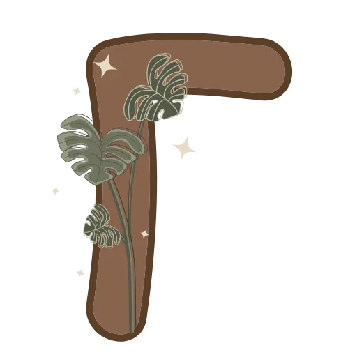 Стикер 4 animals #decor #fonts #static #vector