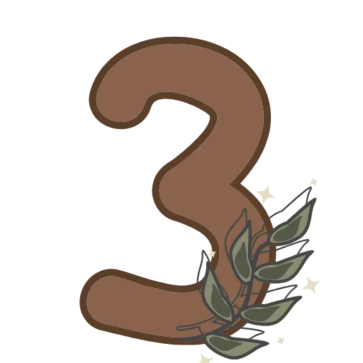 Стикер 9 animals #decor #fonts #static #vector