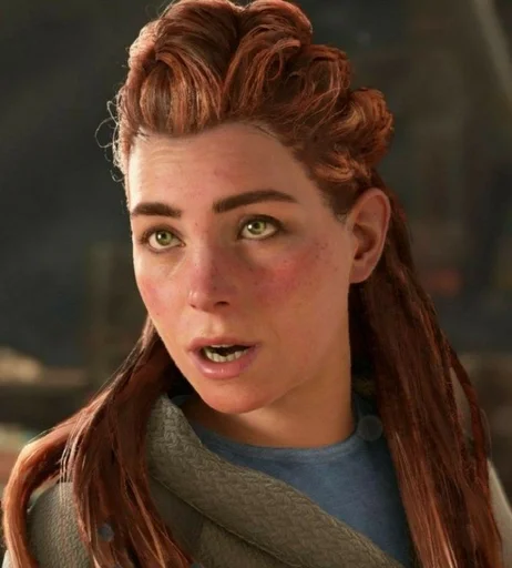 😲 Стикер «Aloy» для Telegram