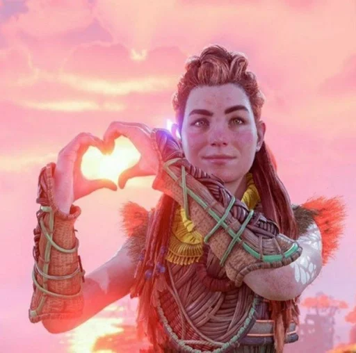 🫶 Стикер «Aloy» для Telegram