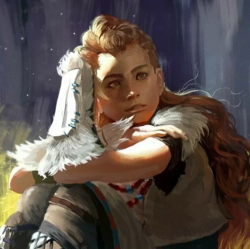 Стикерпак «Aloy» для Telegram — обложка