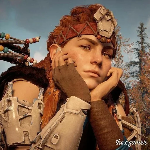 😶 Стикер «Aloy» для Telegram