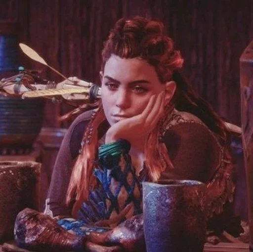 😟 Стикер «Aloy» для Telegram