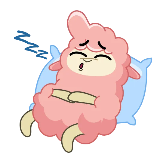 😴 Стикер «Альпака» для Telegram