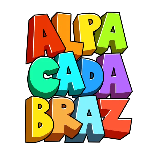 🌟 Стикер «ALPACADABRAZ» для Telegram