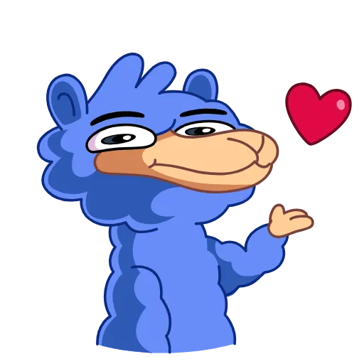 ❤️ Стикер «ALPACADABRAZ» для Telegram