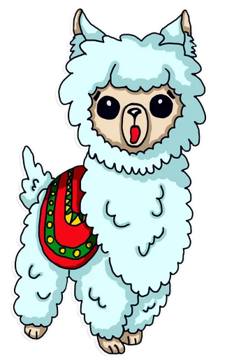 Стикерпак Alpaka Florentina для Telegram