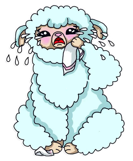😭 Стикер «Alpaka Florentina» для Telegram