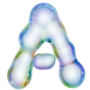 Стикерпак Alphabet Bubbles для Telegram