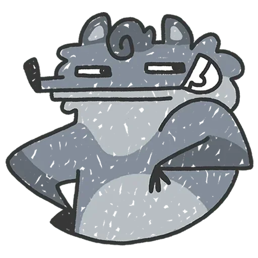😏 Стикер «Альфа самец Без Текста» для Telegram