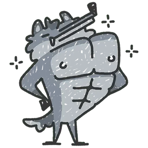 😏 Стикер «Альфа самец Без Текста» для Telegram