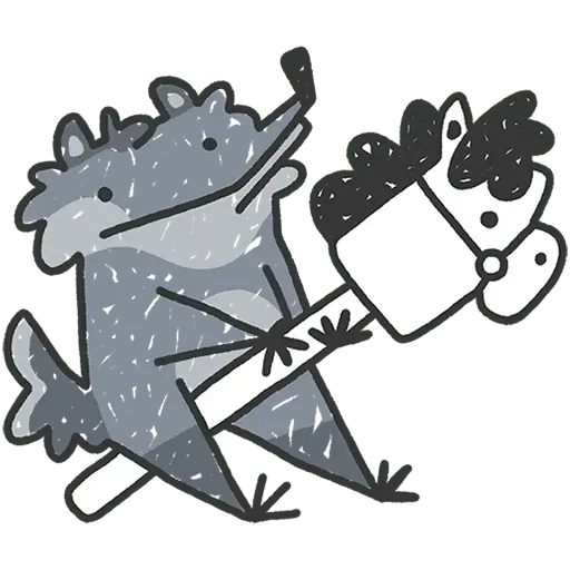 🤪 Стикер «Альфа самец Без Текста» для Telegram
