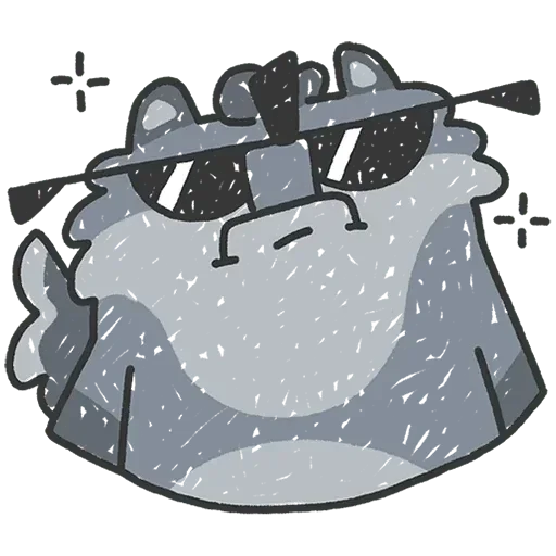 😎 Стикер «Альфа самец Без Текста» для Telegram