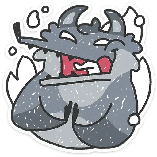😈 Стикер «Альфа самец» для Telegram