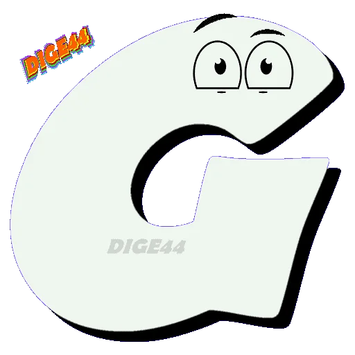 😅 Стикер «ALPHABET 2» для Telegram