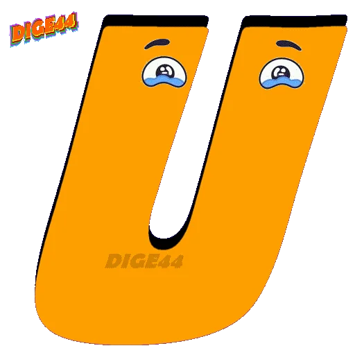 🥺 Стикер «ALPHABET 2» для Telegram