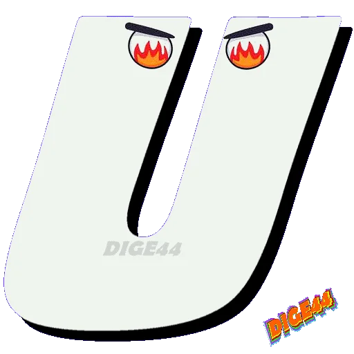 😗 Стикер «ALPHABET 2» для Telegram