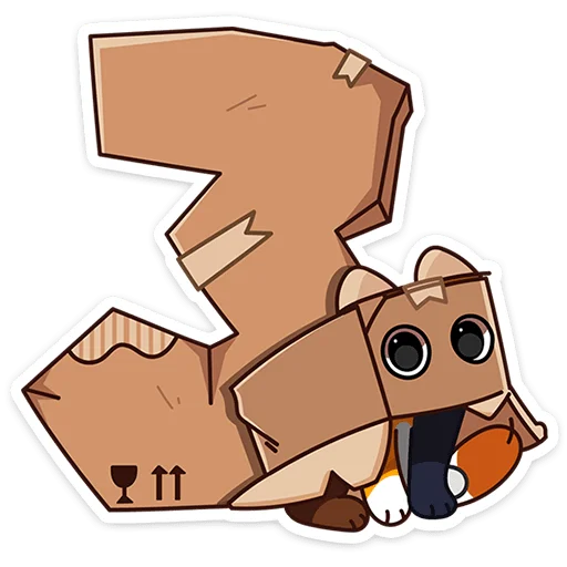 🔤 Стикер «Алфавит с персонажами ВК» для Telegram