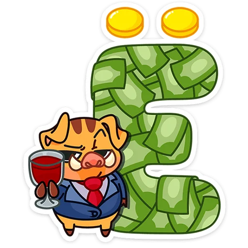 🔤 Стикер «Алфавит с персонажами ВК» для Telegram