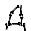 Стикер 5 bones