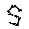 Стикер 50 bones