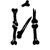 Стикер 11 bones