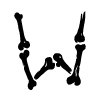 Стикер 53 bones