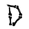 Стикер 41 bones