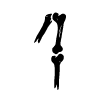Стикер 61 bones