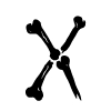 Стикер 23 bones
