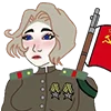 👩 Эмодзи «Alphabet Dm» для Telegram