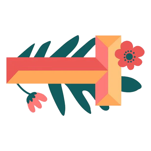 🔤 Стикер «Nature Alphabet» для Telegram