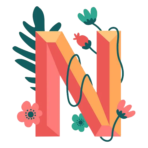 🔤 Стикер «Nature Alphabet» для Telegram