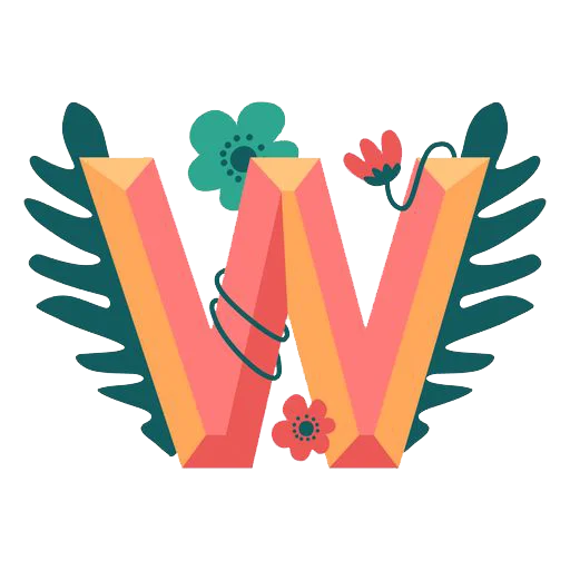 🔤 Стикер «Nature Alphabet» для Telegram