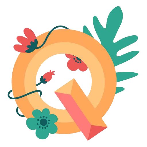 🔤 Стикер «Nature Alphabet» для Telegram
