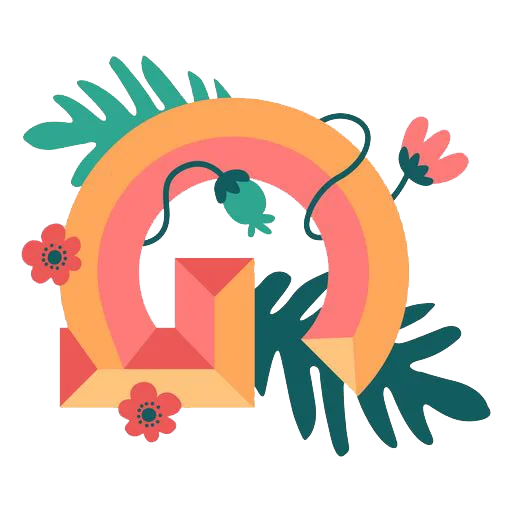 🔤 Стикер «Nature Alphabet» для Telegram