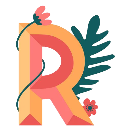 🔤 Стикер «Nature Alphabet» для Telegram