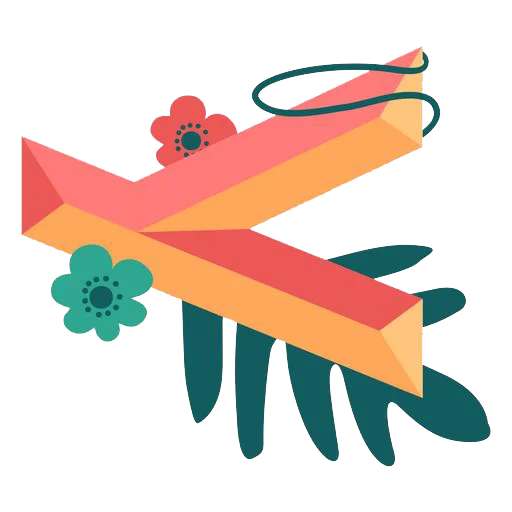 🔤 Стикер «Nature Alphabet» для Telegram