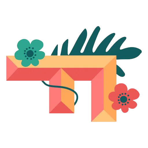 🔤 Стикер «Nature Alphabet» для Telegram