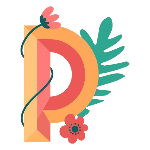 🔤 Стикер «Nature Alphabet» для Telegram