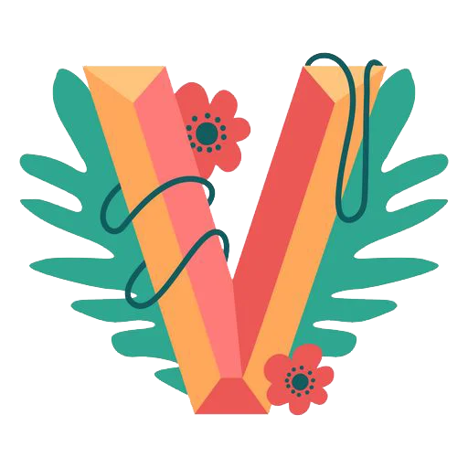 🔤 Стикер «Nature Alphabet» для Telegram