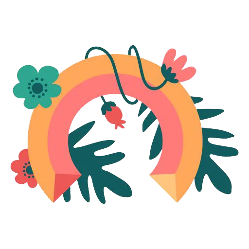 🔤 Стикер «Nature Alphabet» для Telegram
